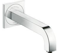hansgrohe AXOR Citterio Mitigeur électronique de lavabo, alimentation secteur, encastré, détecteur de proximité, saillie 221mm, 39118140, Couleur: Bronze brossé