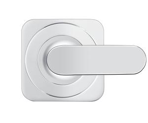hansgrohe AXOR Citterio Mitigeur lavabo 3 trous encastré pour montage mural avec bec verseur 226 mm, béqu'illes et rosaces, 34315000, Couleur: chrome