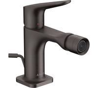 hansgrohe AXOR Citterio Mitigeur monocommande de bidet DN 15, 34210340, Couleur: Chrome noir brossé