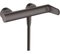 hansgrohe AXOR Citterio Mitigeur monocommande de douche pour montage apparent DN 15, 34620340, Couleur: Chrome noir brossé