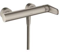 hansgrohe AXOR Citterio Mitigeur monocommande de douche pour montage apparent DN 15, 34620800, Couleur: Acier inoxydable Optic