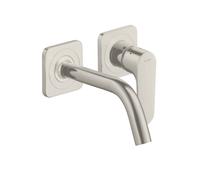 Hansgrohe hansgrohe Axor Citterio M Mitigeur lavabo encastré, A 167 mm, rosé, aspect acier inoxydable Quantité:1