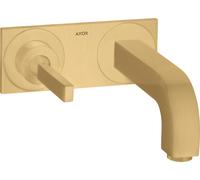 Hansgrohe hansgrohe Axor Citterio Ensemble de montage prêt mitigeur lavabo encastré, poignée à goupille, A 160 mm, b g opt Quantité:1