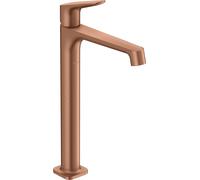 hansgrohe AXOR Citterio Mitigeur monocommande de lavabo pour lavabo sans garniture de vidage, 34127310, Couleur: Or rouge brossé