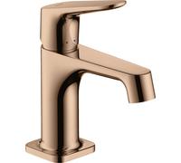 hansgrohe AXOR Citterio Mitigeur monocommande de lavabo pour lave-mains, 34016300, Couleur: Rouge poli or
