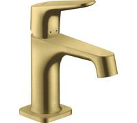 hansgrohe AXOR Citterio Mitigeur monocommande de lavabo pour lave-mains, 34016950, Couleur: laiton brossé