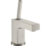 hansgrohe AXOR Citterio Mitigeur monocommande de lavabo pour lave-mains, 39015800, Couleur: Acier inoxydable Optic