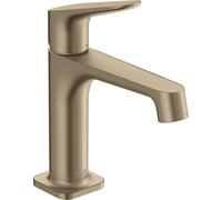 hansgrohe AXOR Citterio Mitigeur monocommande de lavabo sans garniture de vidage, 34017820, Couleur: Nickel brossé