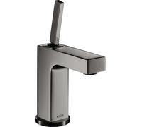 hansgrohe AXOR Citterio Mitigeur monocommande de lavabo sans garniture de vidage, 39018330, Couleur: Chrome noir poli