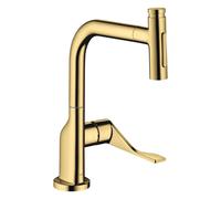 Hansgrohe hansgrohe SPT 230 Se 2jet Axor Citterio m mit douchette extractible et sBox, or poli optic Quantité:1