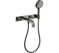 Hansgrohe hansgrohe Kit de montage Axor Citterio mitigeur baignoire 3 trous encastré, chromé brillant Quantité:1