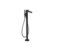 hansgrohe Axor Citterio Robinetterie de baignoire C 49440670 sans structure, noir mat, sur pied, saillie 194mm