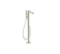 hansgrohe Axor Citterio C mitigeur de bain 49441800 sans structure, aspect inox, sur pied, saillie 194 mm