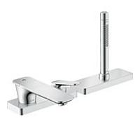 hansgrohe Axor Citterio Robinetterie de rebord de baignoire monocommande 3 trous 49430000 sans structure, chromé , saillie 155mm