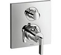 hansgrohe Axor Citterio set de montage final 39720000 thermostat encastré, avec vanne d'arrêt et inverseur, poignée à levier, chromé