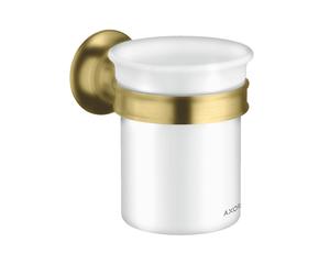 hansgrohe AXOR Coupe de brosse à dents Montreux, 42134950, Couleur: laiton brossé
