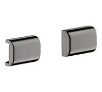 Hansgrohe Couvercle pour garde-corps Axor 42871330 – Chrome noir poli