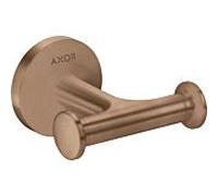 hansgrohe Axor crochet à main 42812310 double, montage mural, or rouge brossé