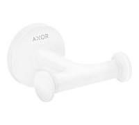Hansgrohe Crochet à main Axor 42812700, double, montage mural, blanc mat