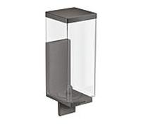 Hansgrohe AXOR Distributeur savon Universal 42610340 verre 600 ml chrome noir brossé