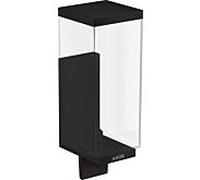 Hansgrohe Distributeur de savon AXOR Universal rectangulaire en verre 600 ml mural noir mat