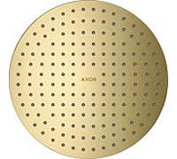 Hansgrohe Douche de tête Axor 35287950 encastrée au plafond laiton brossé