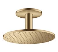 hansgrohe Axor douche de tête 35301140 avec raccordement au plafond, bronze brossé