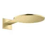 hansgrohe Douche de tête Axor 35303950 avec bras de douche, laiton brossé