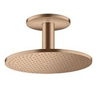 hansgrohe Axor douche de tête 35304310 avec raccordement au plafond, or rouge brossé