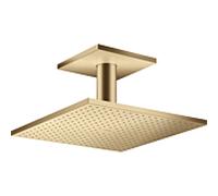Hansgrohe AXOR ShowerSolutions douche suspendue 300/300 1 jet, raccordement au plafond, Coloris: Bronze brossÃ© - 35316140