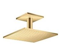 Hansgrohe AXOR Pomme de douche plafond 35316250 300x300 1 jet raccord plafond Optique or brossé