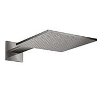 hansgrohe Axor douche de tête 35318330 avec bras de douche, chrome noir poli