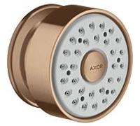 hansgrohe Axor douche latérale 28464310 rosace ronde, pivotante , 1jet, or rouge brossé