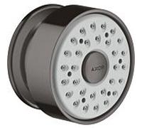 hansgrohe Axor douche latérale 28464340 rosace ronde, pivotante , 1jet, chrome noir brossé