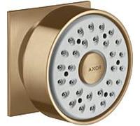 hansgrohe Axor douche latérale 28469140 rosace carrée, pivotante , 1jet, bronze brossé