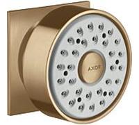 hansgrohe Axor douche latérale 28469140 rosace carrée, pivotante , 1jet, bronze brossé