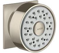 hansgrohe Axor douche latérale 28469820 rosace carrée, pivotante , 1jet, nickel brossé