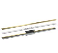 hansgrohe AXOR Drain Set de finition caniveau, 1200mm pour montage mural, 42529950, Couleur: laiton brossé