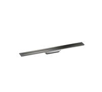 hansgrohe AXOR Drain Set de finition caniveau, 800mm pour montage mural, 42526330, Couleur: Chrome noir poli