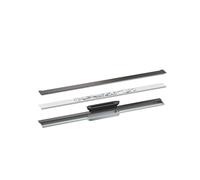 Hansgrohe AXOR Drain Set de finition caniveau, 800mm pour montage mural, 42526, Coloris: Chrome noir brossÃ© - 42526340