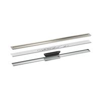 hansgrohe AXOR Drain, set de finition pour caniveau, 1000mm, 42523800, Couleur: Acier inoxydable Optic