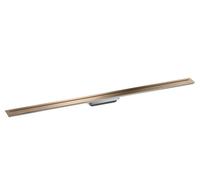 hansgrohe AXOR Drain, set de finition pour caniveau, 1200mm, 42524300, Couleur: Rouge poli or