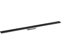 hansgrohe AXOR Drain, set de finition pour caniveau, 1200mm, 42524670, Couleur: Noir Mat
