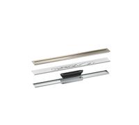hansgrohe AXOR Drain, set de finition pour caniveau, 700mm, 42520820, Couleur: Nickel brossé