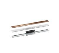 hansgrohe AXOR Drain, set de finition pour caniveau, 800mm, 42521310, Couleur: Or rouge brossé