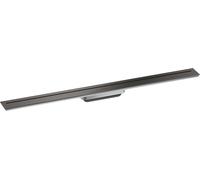 hansgrohe AXOR Drain, set de finition pour caniveau, 900mm, 42522340, Couleur: Chrome noir brossé
