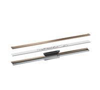 hansgrohe AXOR Drain Set de finition rigole, 1000mm pour montage mural, 42528310, Couleur: Or rouge brossé