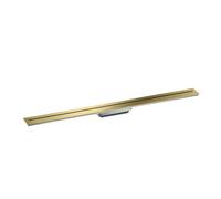 hansgrohe AXOR Drain Set de finition rigole, 1000mm pour montage mural, 42528950, Couleur: laiton brossé