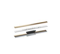 hansgrohe AXOR Drain Set de finition rigole, 700mm pour montage mural, 42525140, Couleur: Bronze brossé