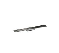 hansgrohe AXOR Drain Set de finition rigole, 700mm pour montage mural, 42525330, Couleur: Chrome noir poli